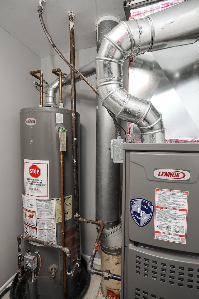 1224 Clearview Ct, Buffalo Grove, IL 60089 - utilities featuring gas water heater