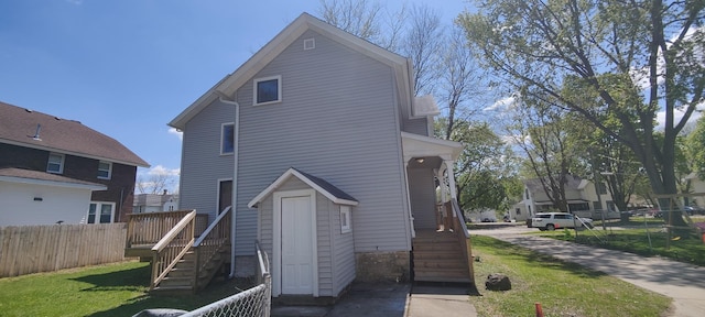 407 Allen St, Belvidere, IL 61008 - view of rear view of house