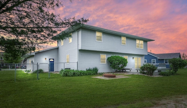 19 Nightingale Cir, Camargo, IL 61919 - view of back of property