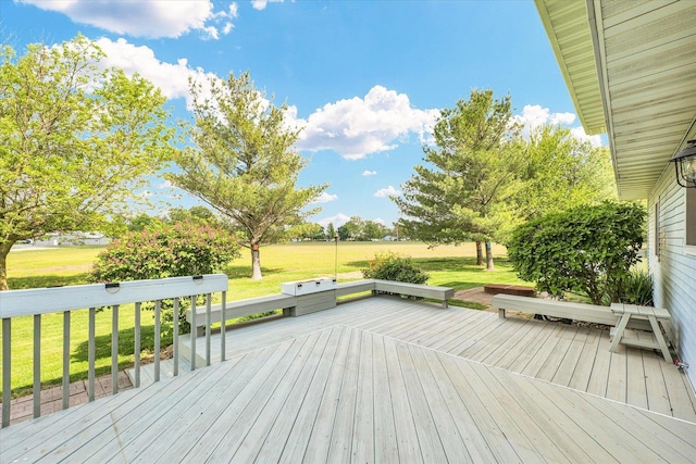 19 Nightingale Cir, Camargo, IL 61919 - deck with a lawn