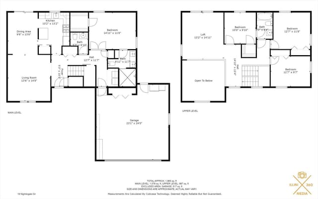 19 Nightingale Cir, Camargo, IL 61919 - property floor plan
