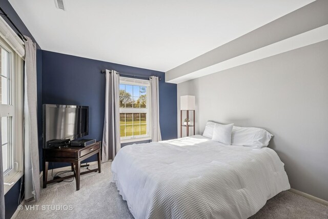 530 Devonshire Ln Unit 12, Crystal Lake, IL 60014 - bedroom featuring light carpet and baseboards