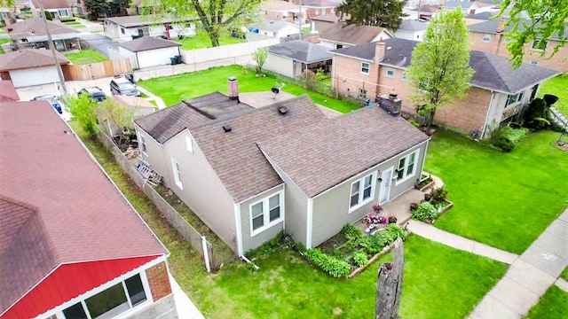 417 52nd Ave, Bellwood, IL 60104 - aerial view of residential area
