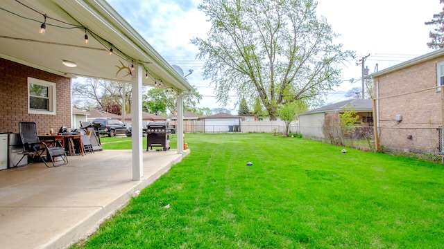 417 52nd Ave, Bellwood, IL 60104 - view of yard featuring a patio area