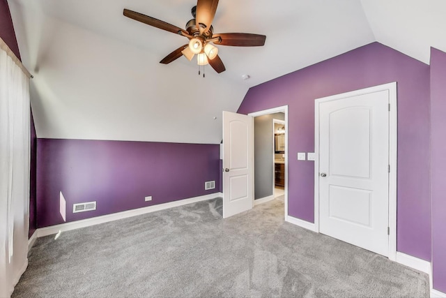 4723 W Shakespeare Ave, Chicago, IL 60639 - bonus room featuring vaulted ceiling, ceiling fan, carpet floors, and baseboards