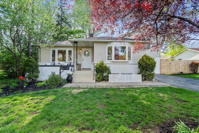 250 N Oak St, Palatine, IL 60067 - view of front of home featuring driveway and a chimney