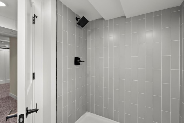 250 N Oak St, Palatine, IL 60067 - full bathroom featuring a tile shower