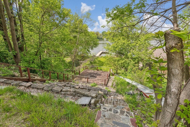 26211 W Spring Grove Rd, Antioch, IL 60002 - view of yard featuring a water view