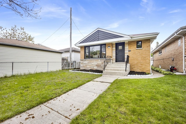 view of front of house featuring brick siding