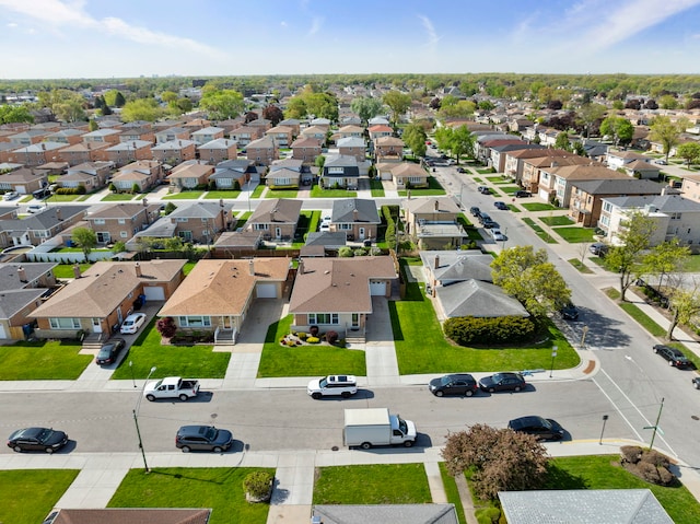 8557 W Winona St, Chicago, IL 60656 - aerial view of residential area