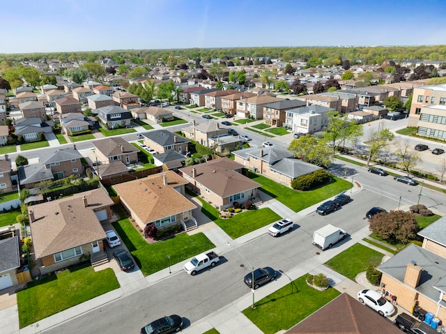 8557 W Winona St, Chicago, IL 60656 - aerial perspective of suburban area