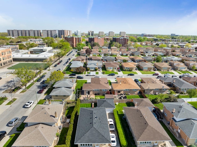 8557 W Winona St, Chicago, IL 60656 - drone / aerial view