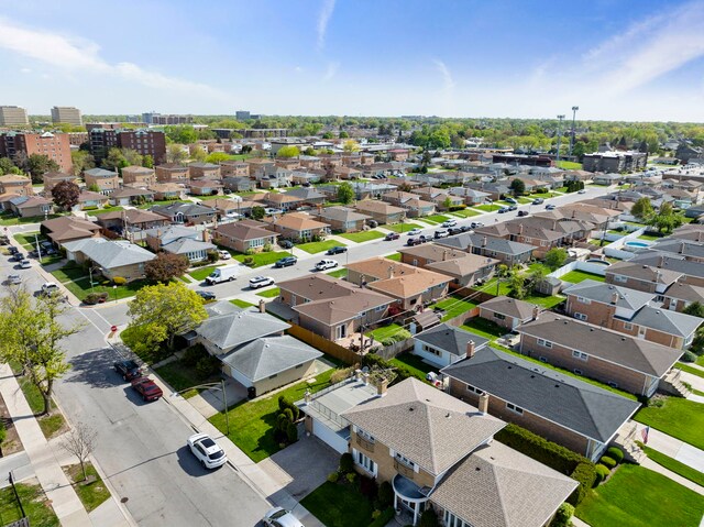 8557 W Winona St, Chicago, IL 60656 - aerial perspective of suburban area