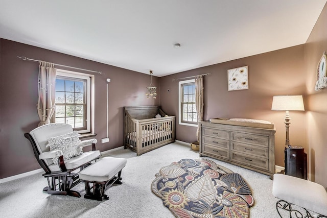 705 Skye Ln, Inverness, IL 60010 - carpeted bedroom featuring baseboards