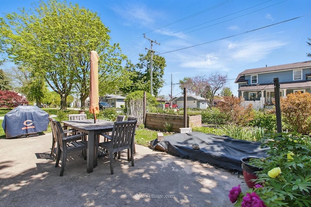 19535 Midland Ave, Mokena, IL 60448 - view of patio featuring outdoor dining space and grilling area