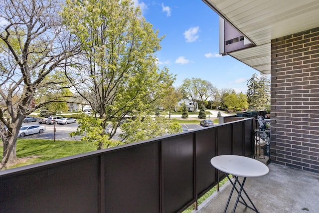 898 Wellington Ave Unit 218, Elk Grove Village, IL 60007 - view of balcony