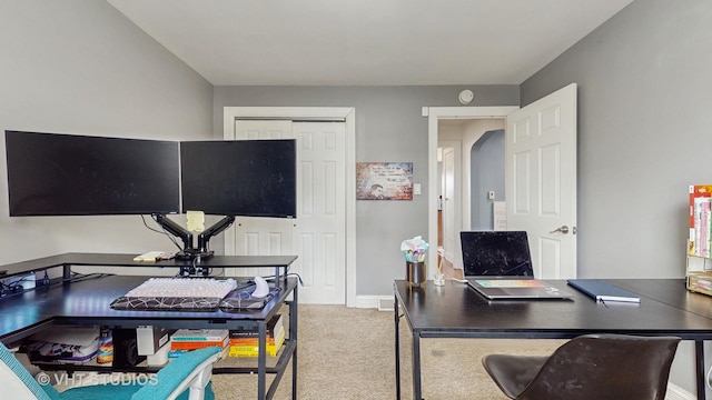 3033 Dora St, Franklin Park, IL 60131 - carpeted office space with baseboards