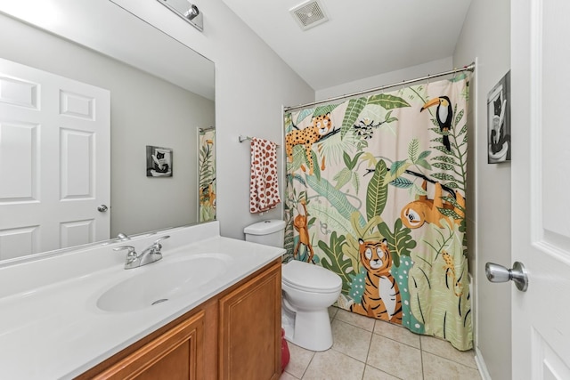 1892 Keystone Pl, Schaumburg, IL 60193 - full bath with tile patterned flooring, toilet, and vanity