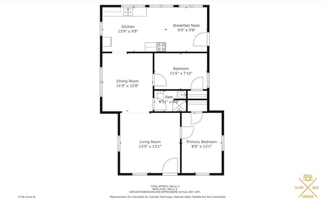 413 E Lincoln St, Monticello, IL 61856 - home floor plan