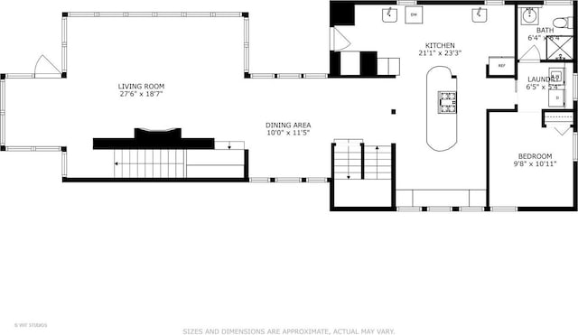 1534 W Henderson St, Chicago, IL 60657 - home floor plan