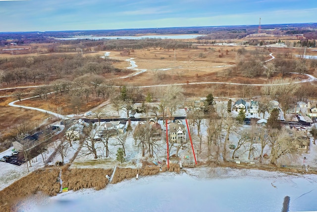 75 N Lake Ave, Third Lake, IL 60030 - view of snowy aerial view