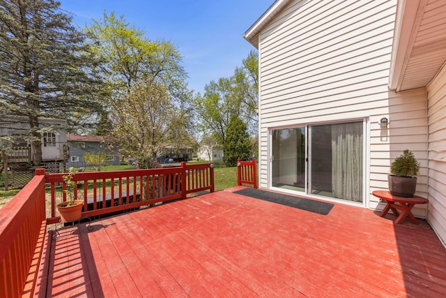 1984 Nottingham Ln, Wheaton, IL 60189 - view of deck