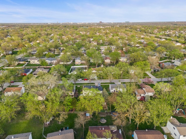 1984 Nottingham Ln, Wheaton, IL 60189 - aerial perspective of suburban area