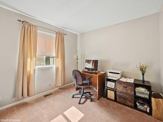 751 Sterling Ct Unit D1, Bartlett, IL 60103 - home office with carpet flooring