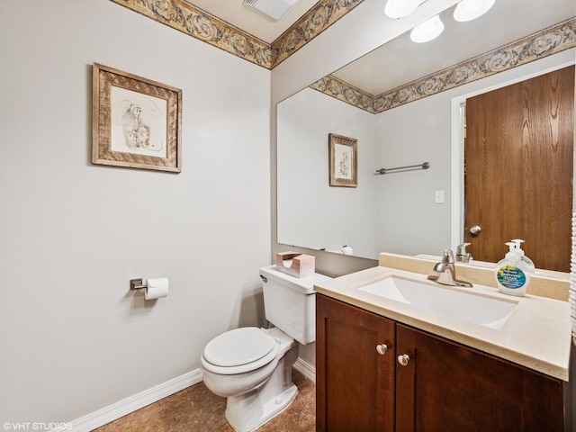 751 Sterling Ct Unit D1, Bartlett, IL 60103 - half bathroom with baseboards and vanity