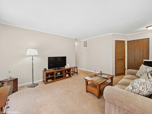 751 Sterling Ct Unit D1, Bartlett, IL 60103 - living room with light carpet and ornamental molding