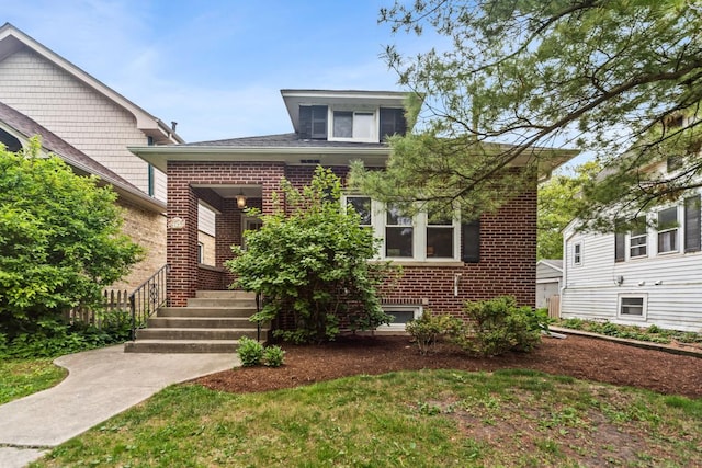 2749 Reese Ave, Evanston, IL 60201 - view of front of house with brick siding and a porch