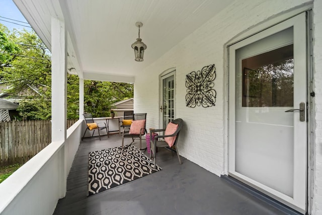 2749 Reese Ave, Evanston, IL 60201 - view of covered porch