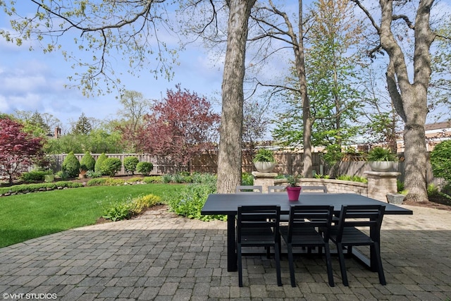816 S Hamlin Ave, Park Ridge, IL 60068 - view of patio / terrace featuring outdoor dining area