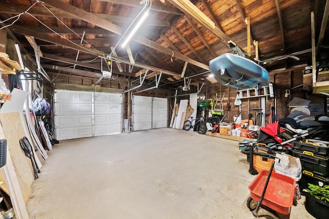 2002 Grove Ave, North Chicago, IL 60064 - garage with a garage door opener