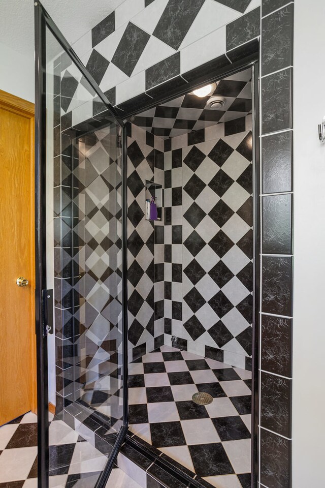 3262 Greenwood Dr, Dewey, IL 61840 - bathroom featuring a stall shower