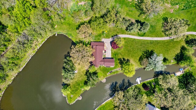 3262 Greenwood Dr, Dewey, IL 61840 - bird's eye view of a nearby body of water