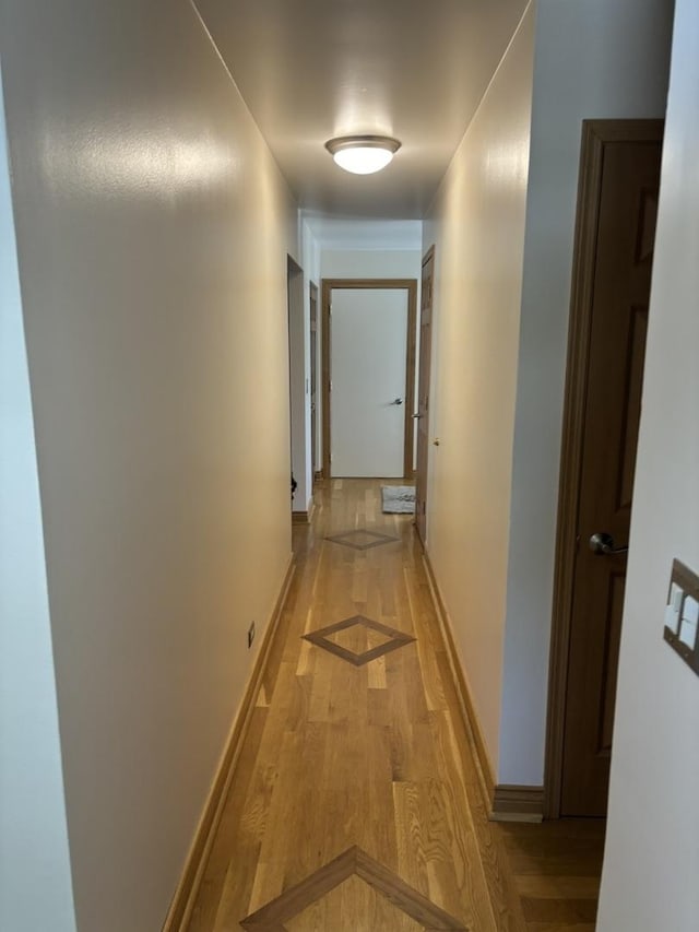3991 Whispering Trails Dr, Hoffman Estates, IL 60192 - corridor with light wood-type flooring