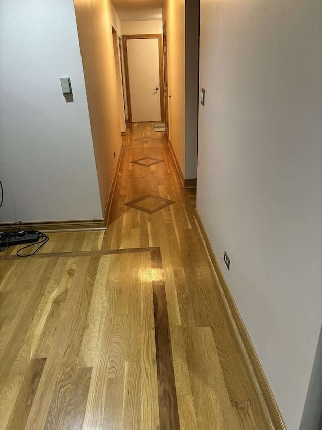 3991 Whispering Trails Dr, Hoffman Estates, IL 60192 - hallway with wood finished floors and baseboards