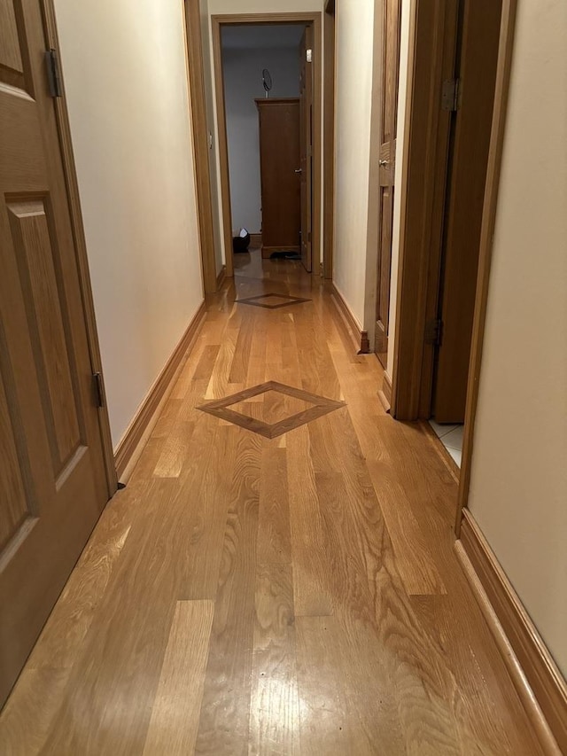 3991 Whispering Trails Dr, Hoffman Estates, IL 60192 - hallway with light wood finished floors and baseboards