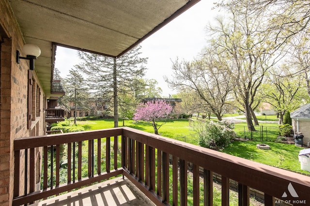 7930 Woodglen Ln Unit 204, Downers Grove, IL 60516 - view of balcony