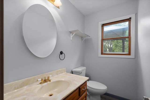 1545 London Ct, Naperville, IL 60563 - half bathroom featuring toilet and vanity