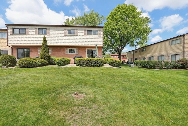 1771 Shoshonee Trl, Wheeling, IL 60090 - multi unit property featuring brick siding and a front lawn