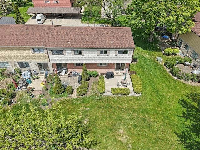 1771 Shoshonee Trl, Wheeling, IL 60090 - aerial overview of property's location