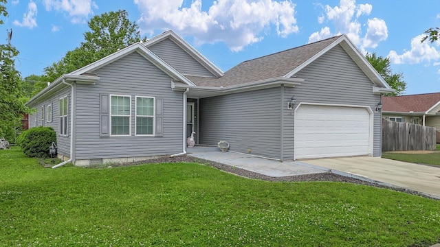 2210 E Michigan Ave, Urbana, IL 61802 - ranch-style house featuring driveway, a garage, and roof with shingles