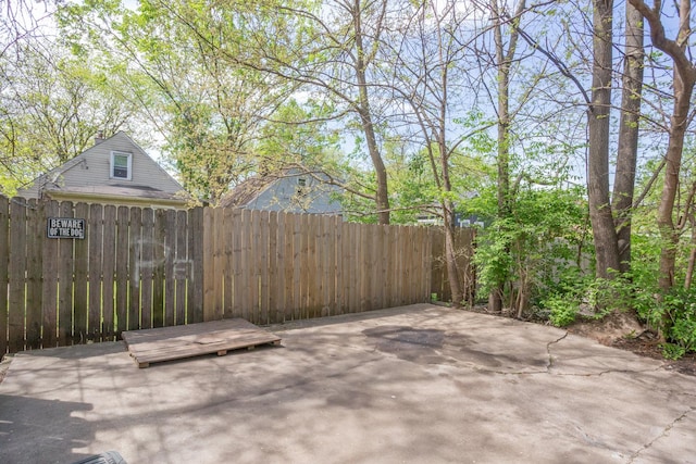 12435 S Perry Ave, Chicago, IL 60628 - view of patio / terrace with fence