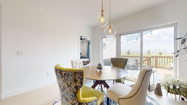 3133 Palmer Dr, Champaign, IL 61822 - dining area featuring baseboards
