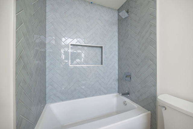 8115 E Prairie Rd, Skokie, IL 60076 - full bath with toilet and shower / tub combination
