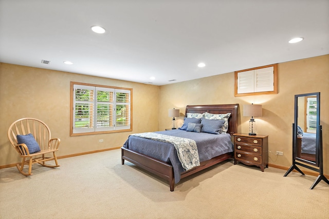 660 Plum Tree Dr, Barrington Hills, IL 60010 - bedroom with carpet, baseboards, and recessed lighting