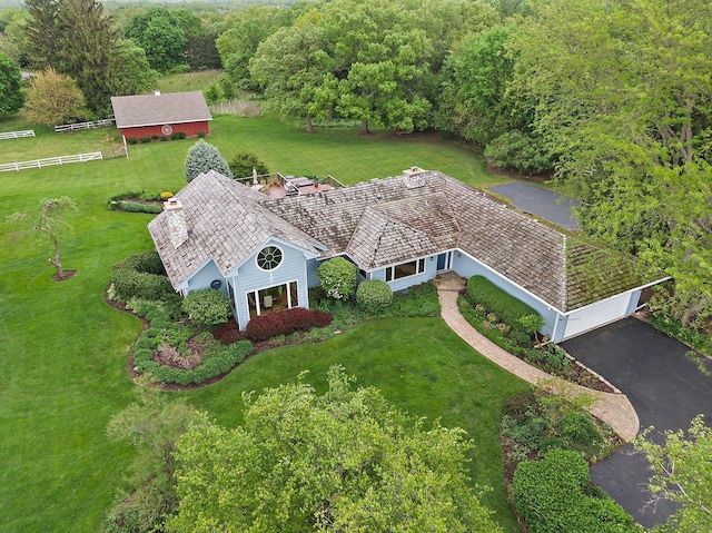 660 Plum Tree Dr, Barrington Hills, IL 60010 - aerial view of property and surrounding area