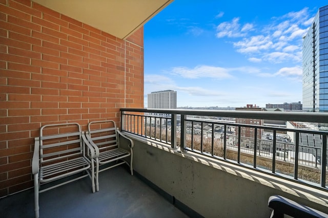 1160 S Michigan Ave Unit 1005, Chicago, IL 60605 - balcony featuring a city view